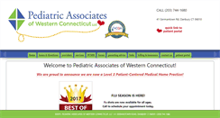 Desktop Screenshot of pediatricassociatesct.com